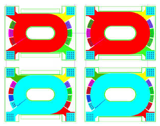 Figure 3.9: Planar PCB layout.