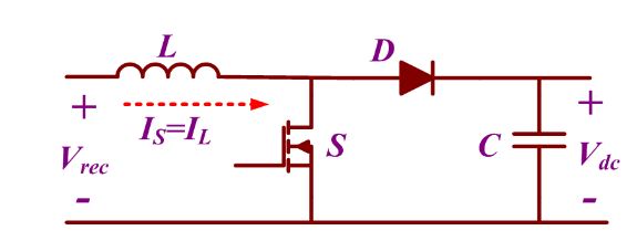 Figure 3. Power Circuit of Boost Converter